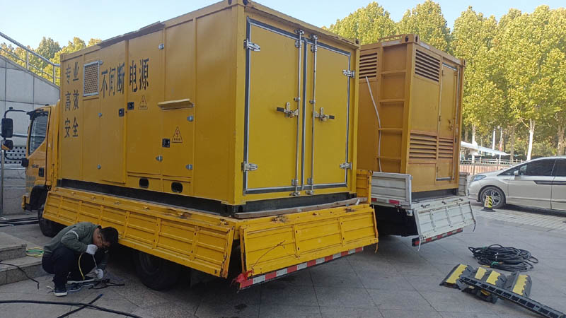 龙里柴油发电机组和UPS电源配合使用时的注意事项